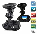 Car Camera - SQDeal 1080p HD & 160 Wide Angle Lens Car Dvr Digital Video Recorder Dash Camera Car Ca