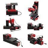 Yiteng　ミニDIY 6 1多機能電動トランス多目的機械ジグソー研削盤ドリルプラスチック金属旋盤木材旋盤掘削サンディング旋盤フライス加工機ツールキット100-240V