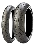 【前後2本セット】PIRELLI(ピレリ) オートバイ用 DIABLO ROSSO III 120/70ZR17 M/C (58W) TL & 180/55ZR17 M/C (73W) TL バイクタイヤ 二輪用 811440