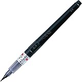 呉竹 筆ペン 墨液 顔料 くれ竹筆 中字 22号 DM150-22B