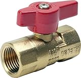 Premier gidds-492022ガスボールバルブ、キャスト真鍮Aga、3 / 4 "