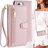 Oppo Reno 7A / Oppo Reno 9A ケース 手帳型 ショルダーケース カードケース ショルダー ストラップケース 【 ストラップ 長+短 2本】 oppo reno 7a ケース Reno9 A ケース Reno7A 手帳ケース reno 9a 楽天モバイル OPG04 au SIMフリー ケース CPH2353 対応 reno7aケース手帳型 reno 7a ケース reno 9a ケース A201OP ケース オッポ Reno7A ケース OPPOneno9a ケース reno7a カバー オッポ リノ 7A 携帯ケース リノ 9A スマホケース 手帳型 適用 case 【BonwFzin】 ストラップホール付き カード収納 バッグ マグネット スナップ 肩がけ 首掛け 斜め掛け カードケース ファスナー 耐衝撃 ストラップ付き カバー スタンド カード カード入れ スマホケース ピンク