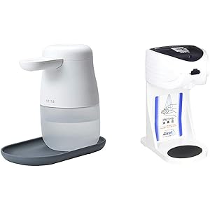 【セット買い】キングジム アルコールディスペンサー テッテ シロ TE500ｼﾛ & 自動手指消毒器 アルサット AL1…