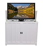 TouchstoneミッションスタイルElevateテレビのキャビネットTV持ち上げて45 " ホワイト 72013