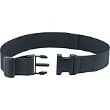 TRUSCO(トラスコ) ワンタッチバックルワーキングベルト 50mm幅 ブラック TC-50BK