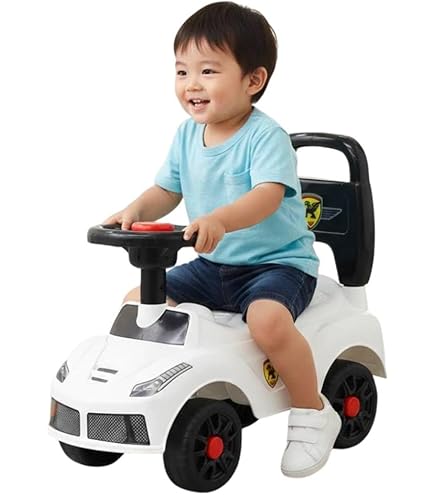 Amazon.co.jp: STEP2 ちびっこマイクーペ, 子供用乗用玩具, レッド