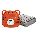 Carter's On-The-Go Blanket Bag Tiger, Orange/Grey by Carter's