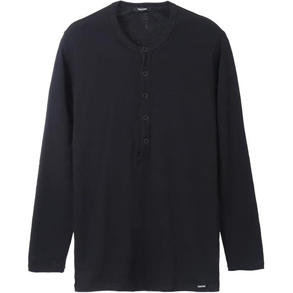 Amazon | [Tom Ford] (トムフォード) ヘンリーネック Tシャツ M