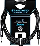 Ibanez(アイバニーズ) スタンダード・ギター/ベース用ケーブル 楽器用 10ft(3.05m) ストレート-ストレートプラグ SI10