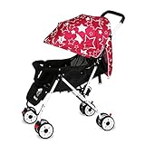 Nice Days（ナイス　ディズ）　 新生児から使える ベビーカー　軽量　折りたたみ式　ソフト 安全　防水 紫外線防止 (4#)