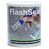 タイセイ 万能防水補修塗料 フラッシュシール (ヘラ無し, グレー)