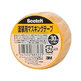 スリーエム(3M) スコッチ 塗装用マスキングテープ イエロー 30mm×18m M40J-30