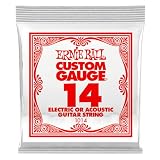 【正規品】 ERNIE BALL 1014 ギター弦 バラ弦 (.014) PLAIN STEEL STRING SINGLE プレーン・スティール・ストリング