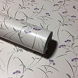RUDOSTYLE 壁紙 花柄 クロス はがせる 防水 壁紙シール 超簡単リフォーム 45cm×10m 【正規品】 (花 クリーム)