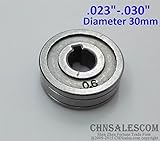 CHNsalescom 0.6-0.8 V溝Mig溶接機ワイヤフィードドライブローラーロール部品.023