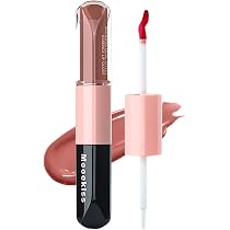 Amazon | Mooekiss ダブルエンドリップグロス 2in1 マットリップ