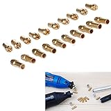 10 PC ドリルチャックコレットビット 4.8 mm 0.5 ～ 3.3 2 mm シャンクユニバーサルロータリーツール