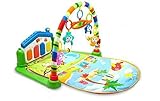 Life-Tandy Baby Kick and Gym Play Mat Lay & Play 3 in 1 Fitness Music And Lights Fun Piano Girl Boy 