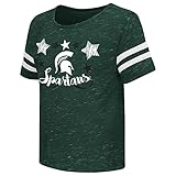 幼児用Michigan State Spartans半袖Teeシャツ 3T with Your Name Embroidered グリーン