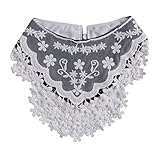 MUSTY　 よだれかけ　花柄　三角バンダナ　ベビー 　レース飾り　赤ちゃんのトライ スタイ　ビブ 柔らかい スナップ 4枚セット　分割販売でき 　ホワイト　ブラック　ピンク　浅緑　 (ブラック)