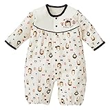 西松屋 EFD スムース長袖プレオール（女の子＆ウサギ柄）【60-70cm】 新生児