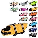 【24HOURS】ライフジャケット 犬 犬用 イエロー ドッグ Dog ペット 安全 安心 セーフティ 小型犬 中型犬 大型犬 水遊び プール 海 川遊び 救命胴衣 フローティングベスト ライフベスト ペット用品 犬用品 浮き輪 ペットグッズ KM514G XSサイズ (x 1)