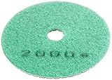 DealMux 2000グリットタイルストーンダイヤモンド研磨パッド、15x100x4mm、グリーングレー