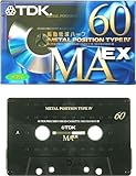 TDK メタルテープ カセットテープ 60分 MAEX-60