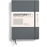 LEUCHTTURM1917/ロイヒトトゥルム Notebooks Medium (A5) アントラサイト ミディアム (A5) 方眼 344783