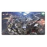 マウスパッド ネオ ジオンガンダム ゲーミングマウスパッド 大型 キーボードパッド Pc マット パッド デスクマット パソコンマット 滑り止め 耐水性 清潔しやすい 軽量 裏面滑り止め ゲーム 75cm*40cm*0.3cm