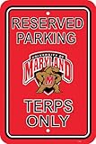 Maryland Terrapins College駐車場サイン – 2のセット