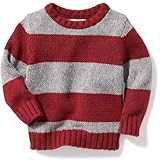 オールドネイビー OLD NAVY/ ストライプラグビープルオーバー レッドストライプs トップス長袖Tシャツ 2歳【並行輸入】