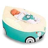 Rucomfy Luxury Cuddle Soft Iconic Campervan Gaga Baby Bean Bag (Turquoise) by RUComfy