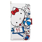 サンクレスト スマホカバー ホワイト 対応機種:約W7.4xH15xD1.2cmまで