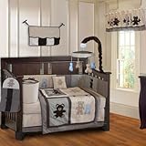 BabyFad Teddy Bear 10 Piece Boys Baby Crib Bedding Set by BabyFad