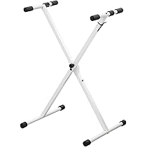 Amazon | キクタニ (Kikutani) X型キーボードスタンド ホワイト