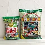 きれいな鉢底石6リットル入り＆特選有機花ごころ培養土12リットル　セット ノーブランド品