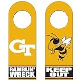 Georgia Techイエロージャケット公式NCAA 13 " x4 "ウッドサインでWinCraft