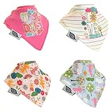 (イン・ザ・ナイトガーデン) In The Night Garden オフィシャル商品 赤ちゃん・ベビー スナップボタン バンダナビブセット スタイ (4枚入) (ワンサイズ) (ピンク/ホワイト/ブ