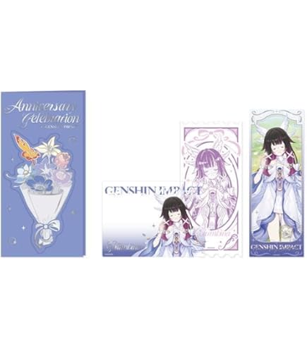 Amazon.co.jp: 原神 公式グッズ 正規品 周年記念 アクリルスタンド (五