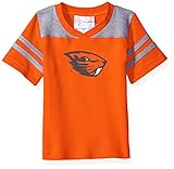 NCAA Oregon State Beavers Toddler Boysフットボールシャツ、オレンジ、3