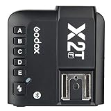 【Godox正規代理＆技適マーク】Godox X2T-F TTL ワイヤレスフラッシュトリガー 1/8000 HSS ブルートゥース接続可能 新ホットシューロック 新AFアシストライト Fujiカメラ対応 [並行輸入品]