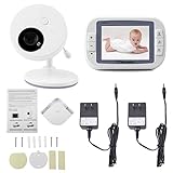 介護用カメラ 赤ちゃんモニター IPカメラ 赤ちゃん専用 防犯カメラ 暗視撮影カメラ 液晶画面 広角撮影 操作簡単 双方向音声通信 ボイスセンサー搭載 LCDデジタルスクリーン