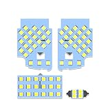 OPPLIGHT デミオ LED ルームランプ MAZDA2、CX-3も対応可 内装パーツ カスタム アクセサリー マツダ2/デミオ DJ系、CX-3 DK系 専用 LED 室内灯 車内灯 ホワイト 白 6000K 明るい LEDルームランプセット 微点灯対応済 純正交換 加工不要 取付簡単 4点セット(デミオ/マツダ2/CX-3用)