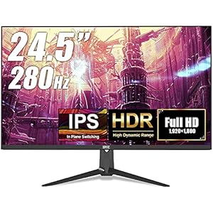 FFF モニター 24.5インチ ディスプレイ フルHD ゲーミング Fast IPS 280Hz HDR sRGB99% 1920×1080 HDMI フリッカーフリー 日本メーカー FFF-LD25G2
