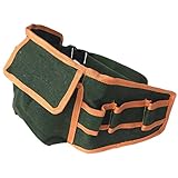 AW-Net ツールベルト 工具袋 工具差し 腰袋 電工ベルト ウエストバッグ ガーデニング 作業 用 帆布工具ベルト