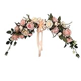 adeeingクラシック人工シミュレーションローズ花のつるホームドアまぐさ部屋ガーデン装飾 55*10cm B01LXGAJYU