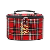 [テンカ]メイクポーチ 化粧ポーチ コスメバッグ 大容量 コンパクト ブラシ 旅行 おしゃれ 機能的 バニティケース トラベルポーチ 取っ手付