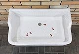 昭和レトロなタイル流し台金魚柄　Mサイズ防水タイプ内部使用可　M-KR-5　赤金魚５匹