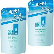 Amazon | ボディシャンプー クール&デオドラント f つめかえ 330mL x 2